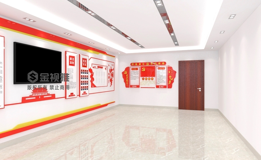 山东东港科技展厅设计公司_展厅设计制作公司